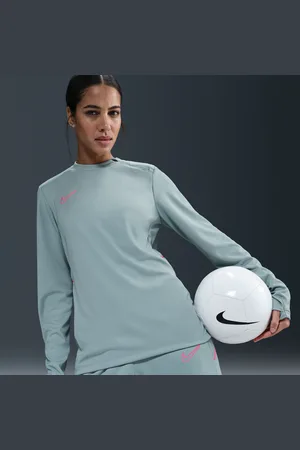 Nike Maglia da calcio a girocollo a manica lunga Dri-FIT Academy – Donna