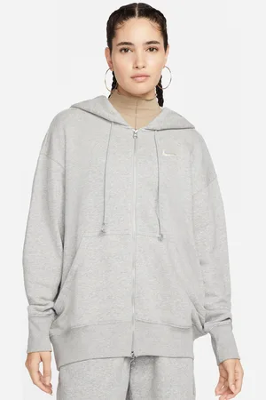 Nike Felpa oversize con cappuccio e zip a tutta lunghezza Sportswear Phoenix Fleece – Donna