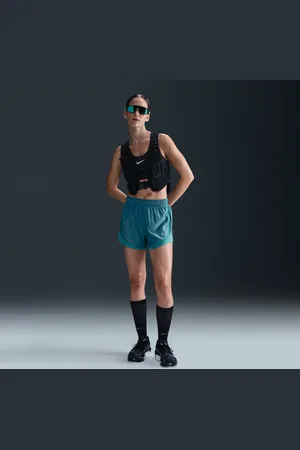 Nike Shorts da running Dri-FIT a vita media con slip interno Tempo – Donna