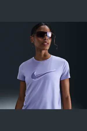 Nike Top da running a manica corta Dri-FIT One Swoosh – Donna