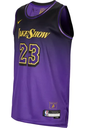 Nike Maglia LeBron James Los Angeles Lakers 2024/25 City Edition Dri-FIT NBA Swingman – Ragazzo/a