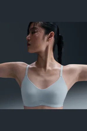 Nike Bra convertibile con imbottitura a sostegno leggero Alate Minimalist – Donna