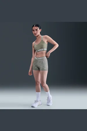 Nike Shorts da ciclista stampati a vita media 8 cm Pro – Donna