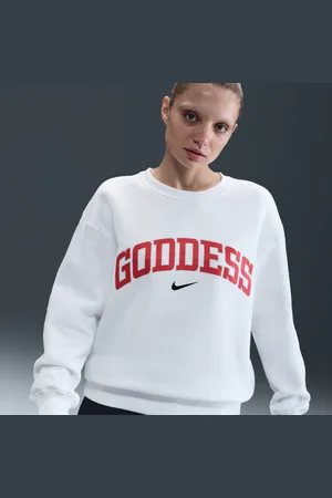 Nike Felpa a girocollo oversize Sportswear Phoenix Fleece – Donna