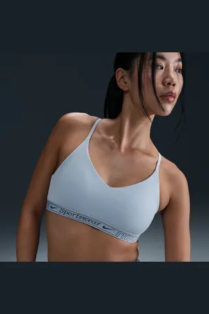 Nike Bra regolabile a sostegno leggero con imbottitura Indy – Donna