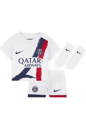 Nike Divisa da calcio replica in 3 pezzi Paris-Saint Germain 2024 Stadium per bebè e bimbo/a – Away
