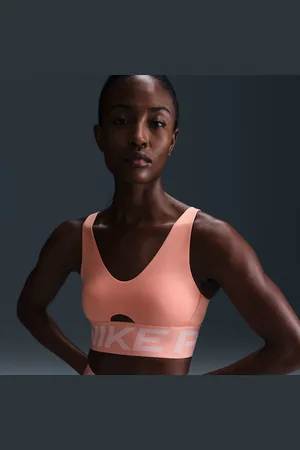 Nike Bra imbottito a sostegno medio Pro Indy Plunge – Donna