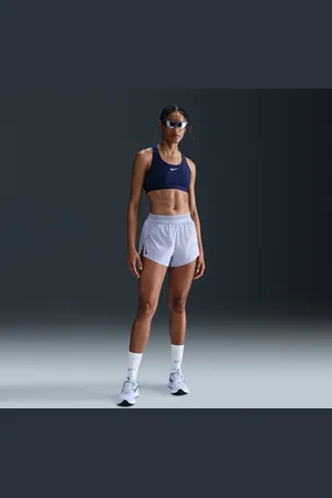 Nike Shorts da running a vita media con slip foderati 8 cm Dri-FIT ADV AeroSwift – Donna