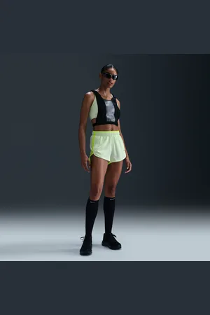 Nike Shorts da running Dri-FIT con slip interno – Donna