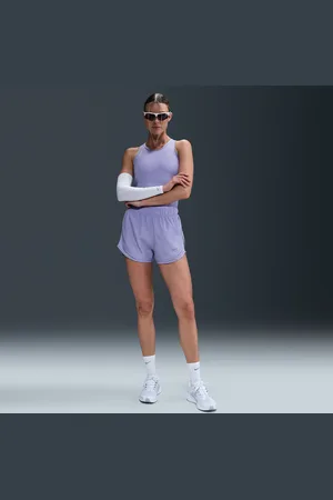 Nike Shorts da running Dri-FIT con slip interno Tempo – Donna