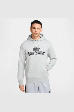 Nike Felpa pullover in fleece con cappuccio Club – Uomo