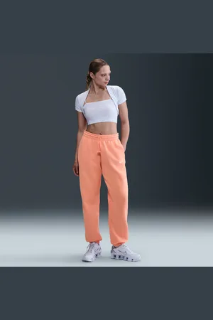 Nike Pantaloni tuta oversize a vita alta Sportswear Phoenix Fleece – Donna