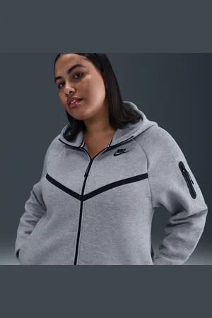 Nike Felpa con cappuccio e zip a tutta lunghezza Sportswear Tech Fleece Windrunner – Donna