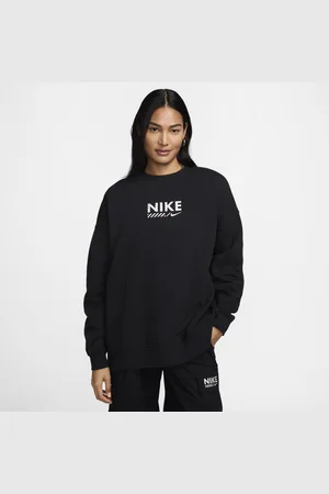 Nike Felpa a girocollo oversize in fleece Sportswear – Donna
