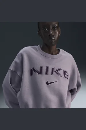 Nike Felpa a girocollo ultraoversize con logo Sportswear Phoenix Fleece – Donna