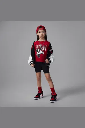 Jordan Completo in 2 pezzi con shorts da ciclista Retro 1984 – Bambino/a