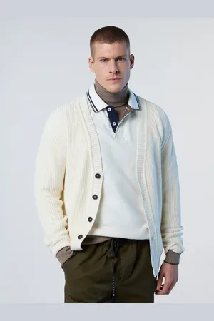 North Sails Cardigan in maglia a coste