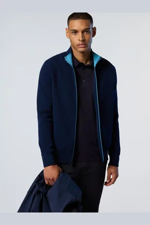 North Sails Cardigan in maglia tecnica con zip