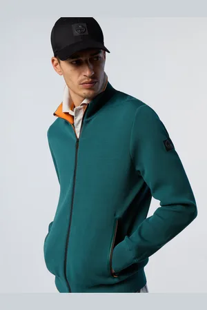 North Sails Cardigan in maglia tecnica con zip