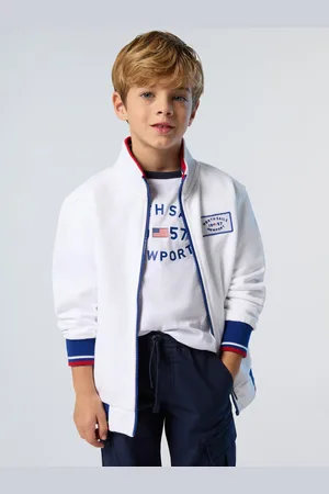 North Sails Felpa con zip e label Newport