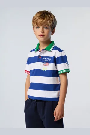 North Sails Polo in jersey a righe