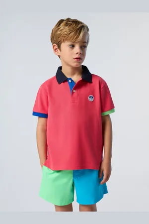 North Sails Polo con dettagli colorati