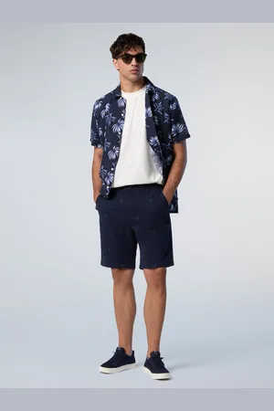 North Sails Bermuda chino Freedom con ricamo