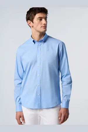 North Sails Camicia in popeline di cotone stretch
