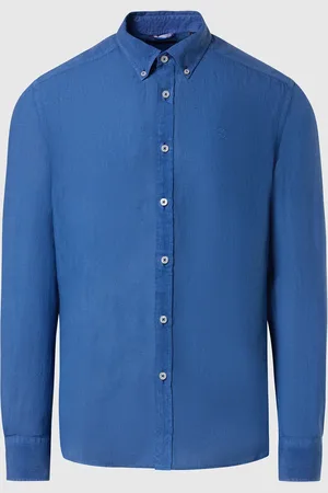 North Sails Camicia di lino con bottoni in corozo
