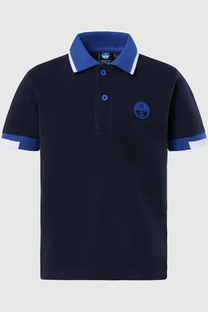 North Sails Polo con motivo bicolor