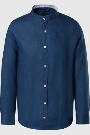 North Sails Camicia alla coreana con logo