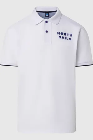North Sails Polo con colletto a righe