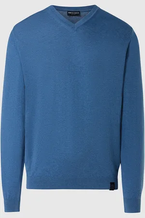 North Sails Maglione con scollo a V e logo