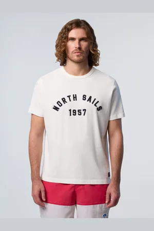 North Sails T-shirt con lavaggio vintage