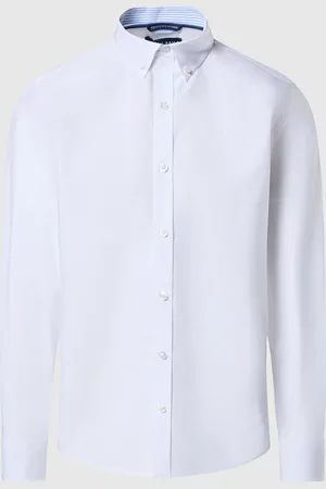North Sails Camicia in Oxford con logo ricamato
