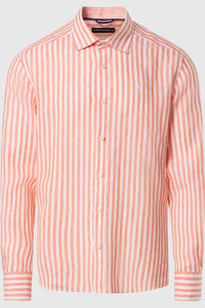 North Sails Camicia di lino a maxi righe