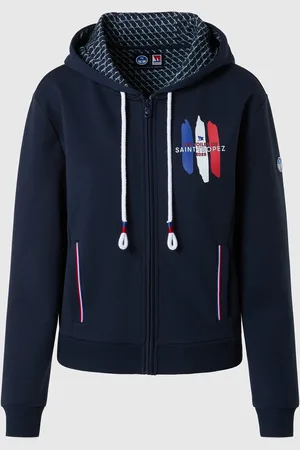 North Sails Felpa Saint-Tropez con cappuccio e zip