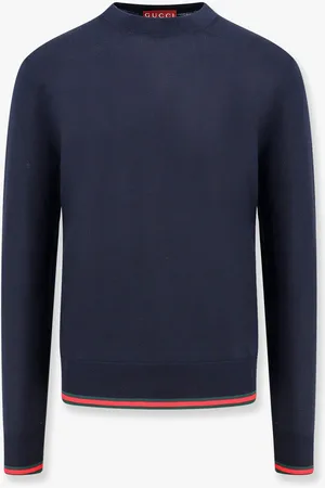 Gucci Maglia in lana fine con motivo web - - gender_Man