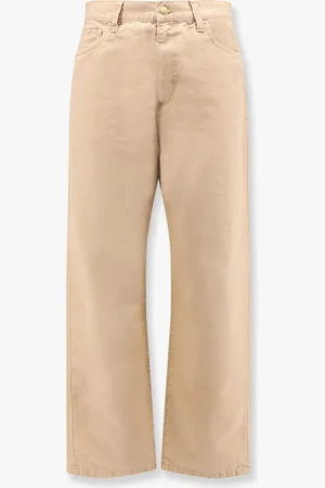 Carhartt Pantalone in cotone organuco con patch logo posteriore - - gender_Man
