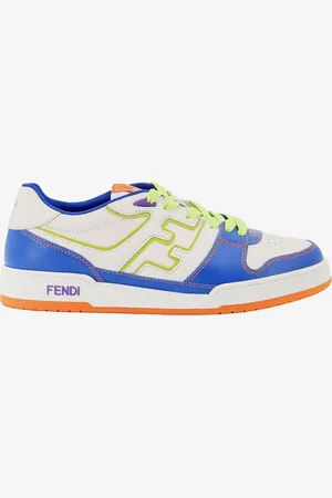Fendi Sneakers in pelle con logo ff laterale - - gender_Man