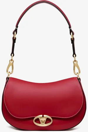 VALENTINO GARAVANI Borsa a tracolla in pelle con dettaglio vlogo signature - - gender_Woman