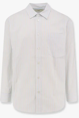 DUNST Camicia a righe oversize in cotone - - gender_Man