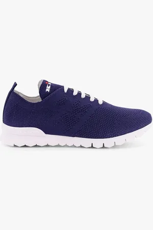 Kiton Sneakers in maglia in monogramma laterale - - gender_Man