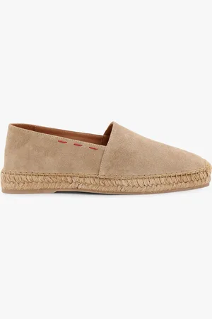 Kiton Espadrillas in suede con impuntura in contrasto - - gender_Man