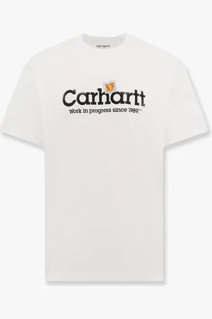 Carhartt T-shirt label script in cotone organico - - gender_Man