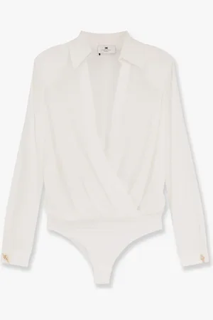 Elisabetta Franchi Camicia con spalline e dettaglio body - - gender_Woman