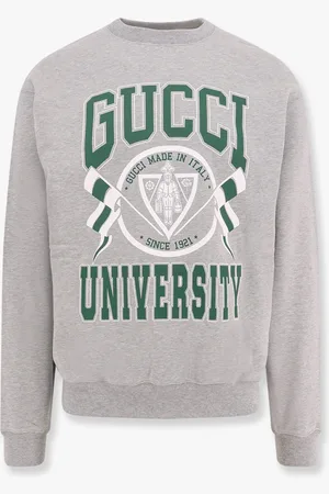 Gucci Felpa in cotone con stampa university - - gender_Man