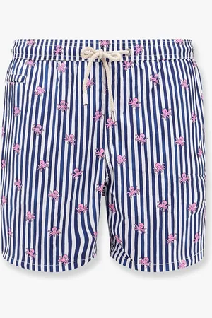 MC2 SAINT BARTH Boxer mare in nylon comfort light con stampa octopus w stripes - - gender_Man