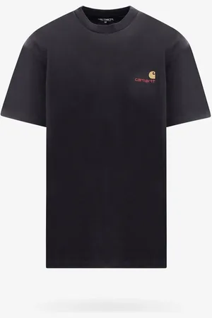 Carhartt T-shirt in cotone organico con logo frontale - - gender_Man