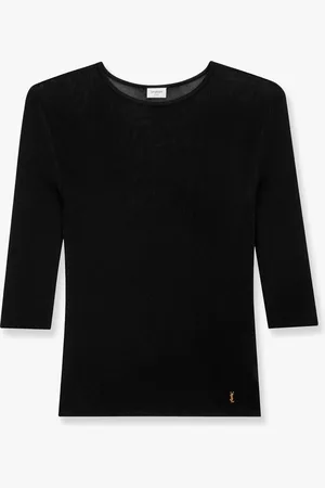 Saint Laurent Top in viscosa certificata - - gender_Woman